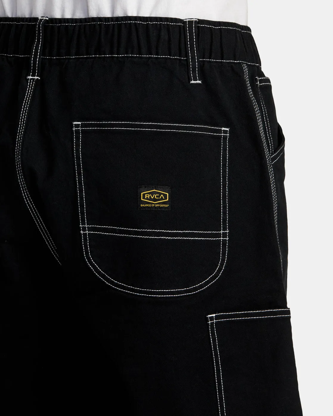 Americana 17" Carpenter Shorts - Black