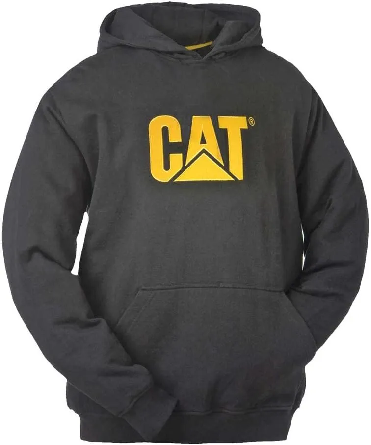 Caterpillar Men's Tall Trademark Hooded Sweatshirt (Regular and Big Sizes)