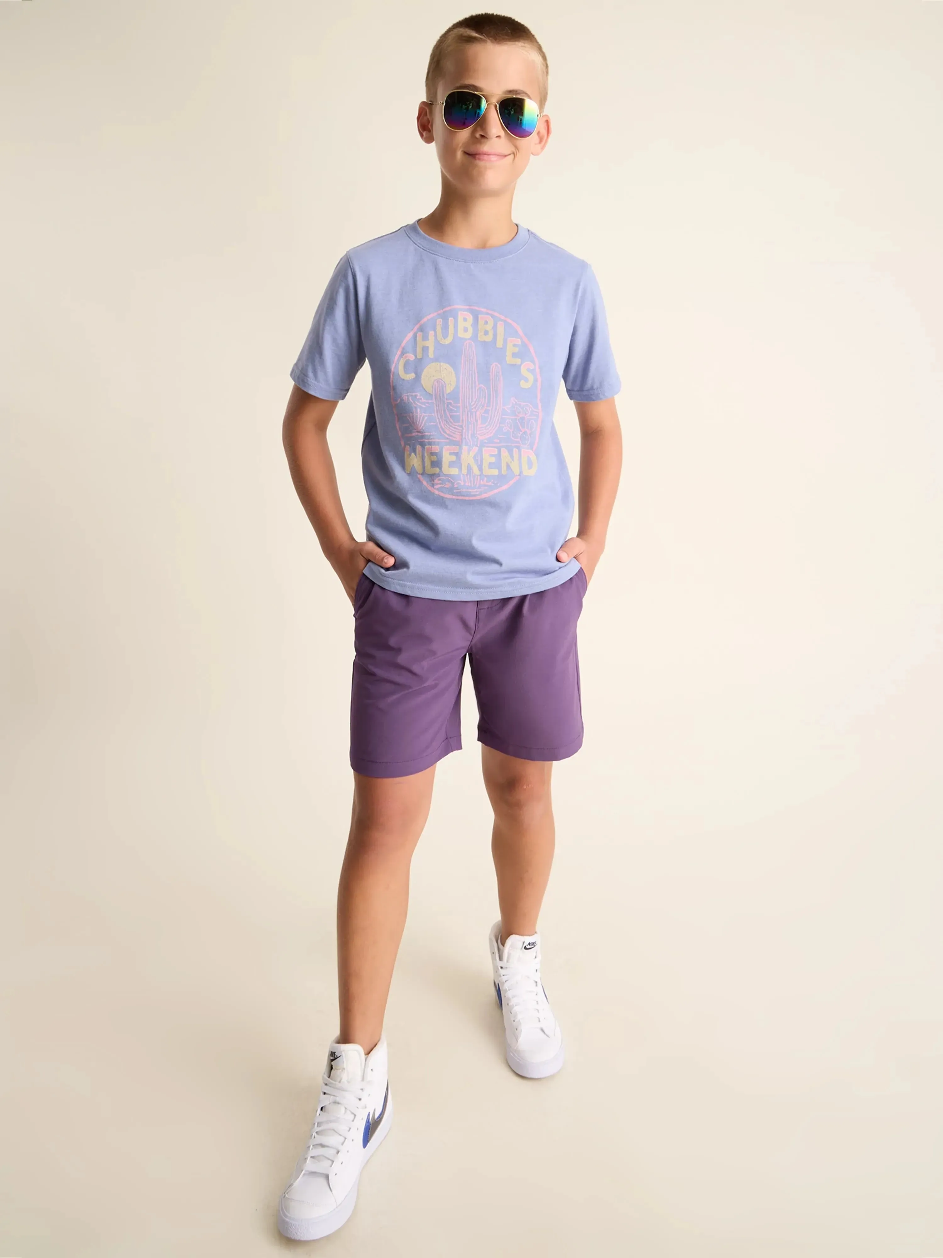 The Grape Escapes (Boys Everywear Performance Short)