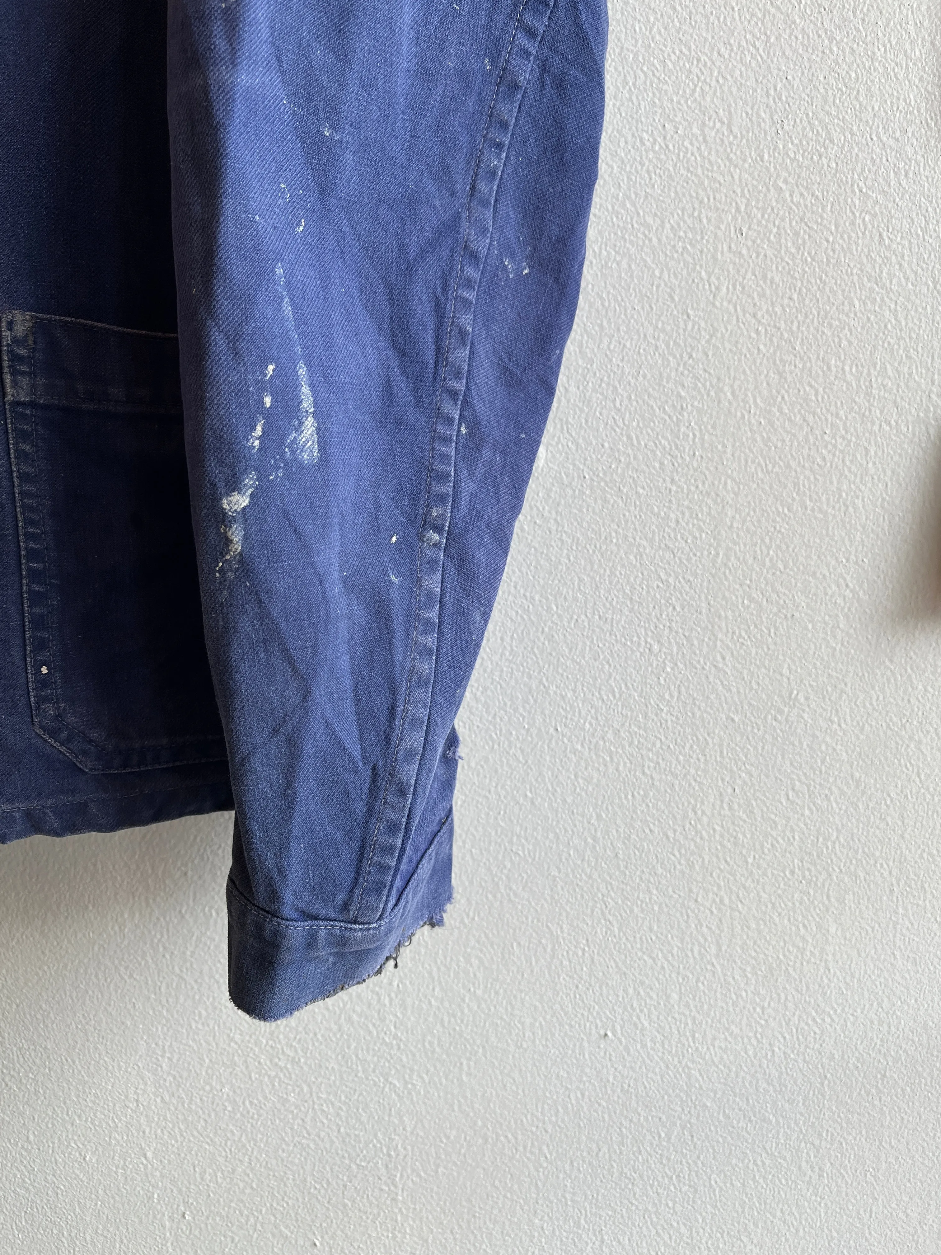 Vintage 1950/60s Le Tigre French Indigo Chore Coat