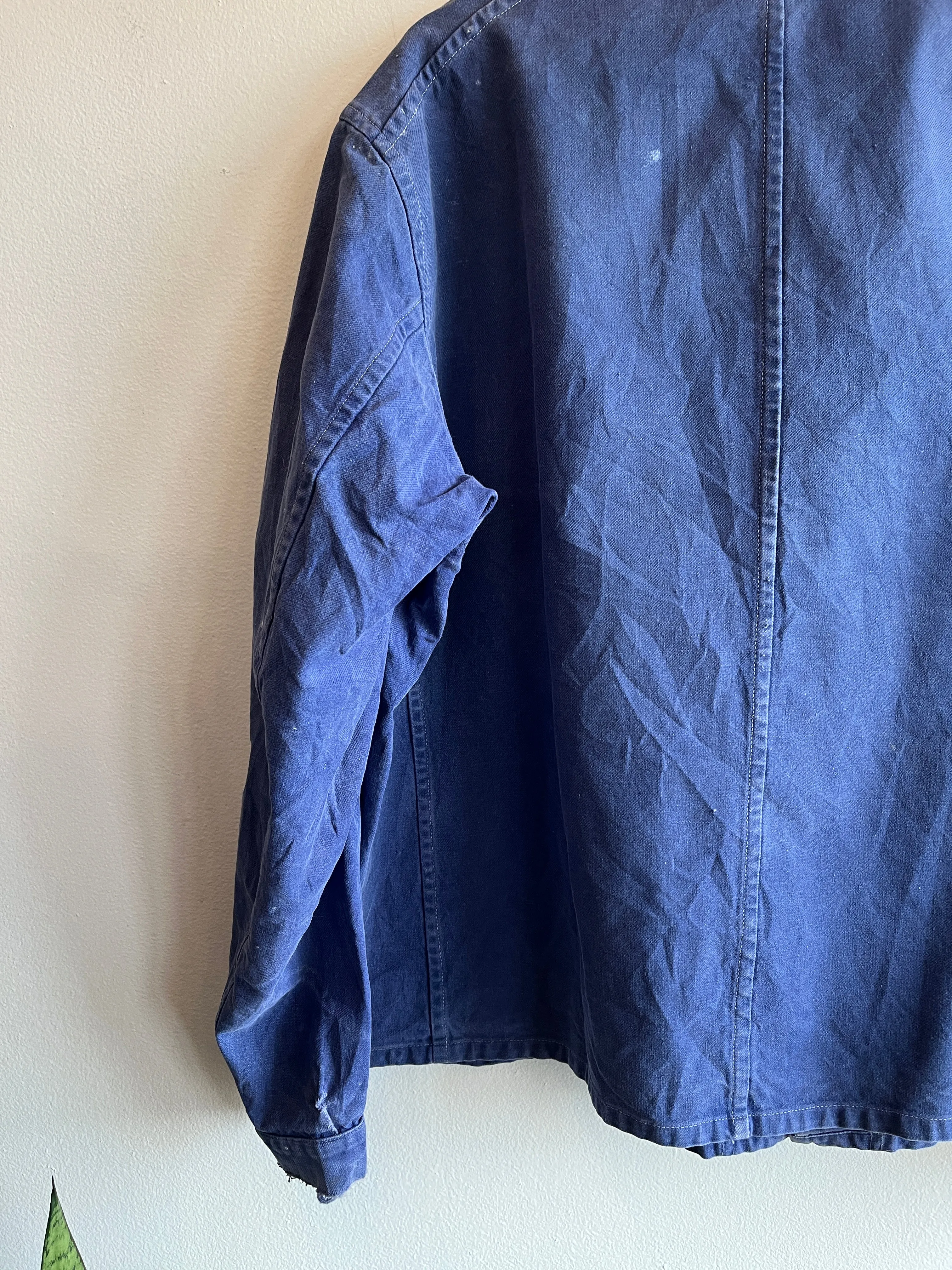 Vintage 1950/60s Le Tigre French Indigo Chore Coat