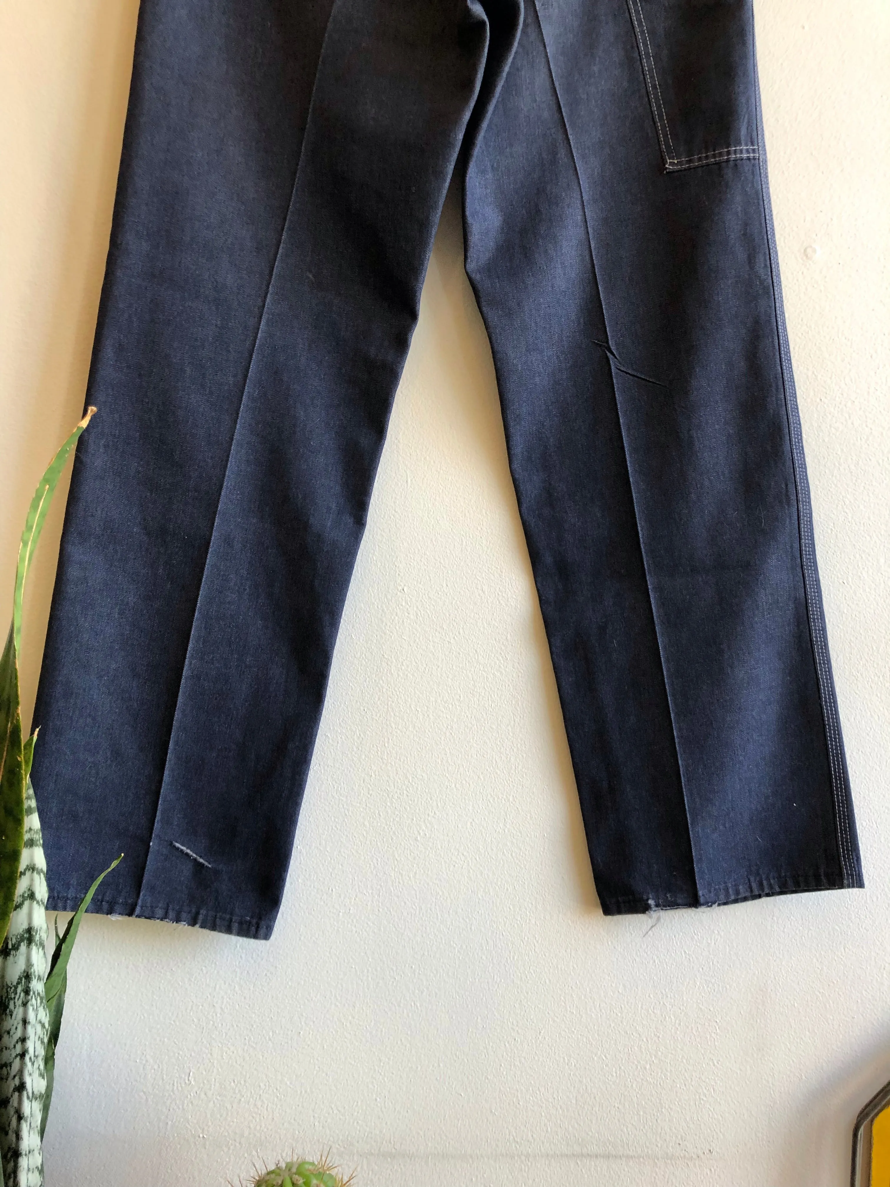 Vintage 1970s Sears Denim Carpenter Jeans
