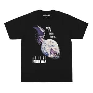 Vintage Aliens Earth Wars Tee